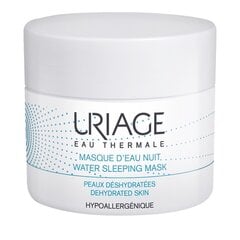 Drėkinamoji naktinė veido kaukė Uriage Eau Thermale Water 50 ml kaina ir informacija | Veido kaukės, paakių kaukės | pigu.lt