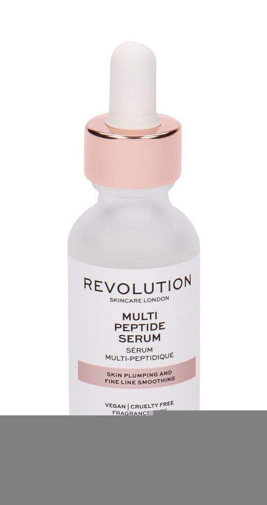 Serumas veidui Revolution Skincare Multi Peptide 30 ml цена и информация | Veido aliejai, serumai | pigu.lt