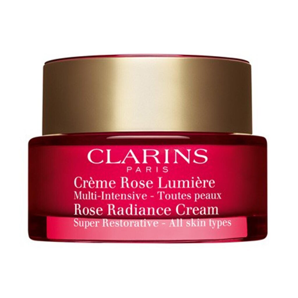 Atkuriamasis veido kremas Clarins Rose Radiance, 50 ml kaina ir informacija | Veido kremai | pigu.lt