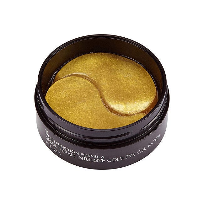 Hidrogelio paakių pagalvėlės Mizon Snail Repair Intensive Gold Eye Gel Patch 60 vnt. kaina ir informacija | Veido kaukės, paakių kaukės | pigu.lt