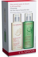 Rinkinys veido priežiūrai Clarins Cleansing Duo, 2 x 400 ml kaina ir informacija | Veido prausikliai, valikliai | pigu.lt