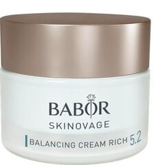 Drėkinantis ir balansuojantis praturtintas veido kremas Babor Skinovage Balancing Cream Rich, 50 ml kaina ir informacija | Veido kremai | pigu.lt