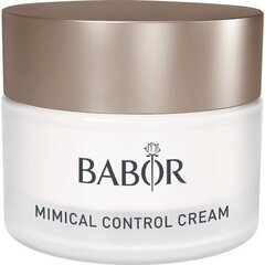 Mimikos raukšleles mažinantis veido kremas Babor Skinovage Mimical Control Cream, 50 ml kaina ir informacija | Veido kremai | pigu.lt