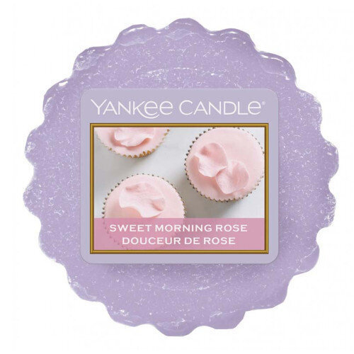 Yankee Candle kvapusis vaškas Sweet Morning Rose, 22 g цена и информация | Žvakės, Žvakidės | pigu.lt