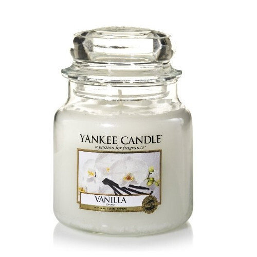 Kvapioji žvakė Yankee Candle Vanilla 411g kaina ir informacija | Žvakės, Žvakidės | pigu.lt