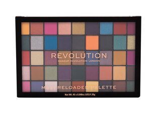 Akių šešėlių paletė Makeup Revolution London Maxi Reloaded Palette Dream Big 60,75 g kaina ir informacija | Akių šešėliai, pieštukai, blakstienų tušai, serumai | pigu.lt