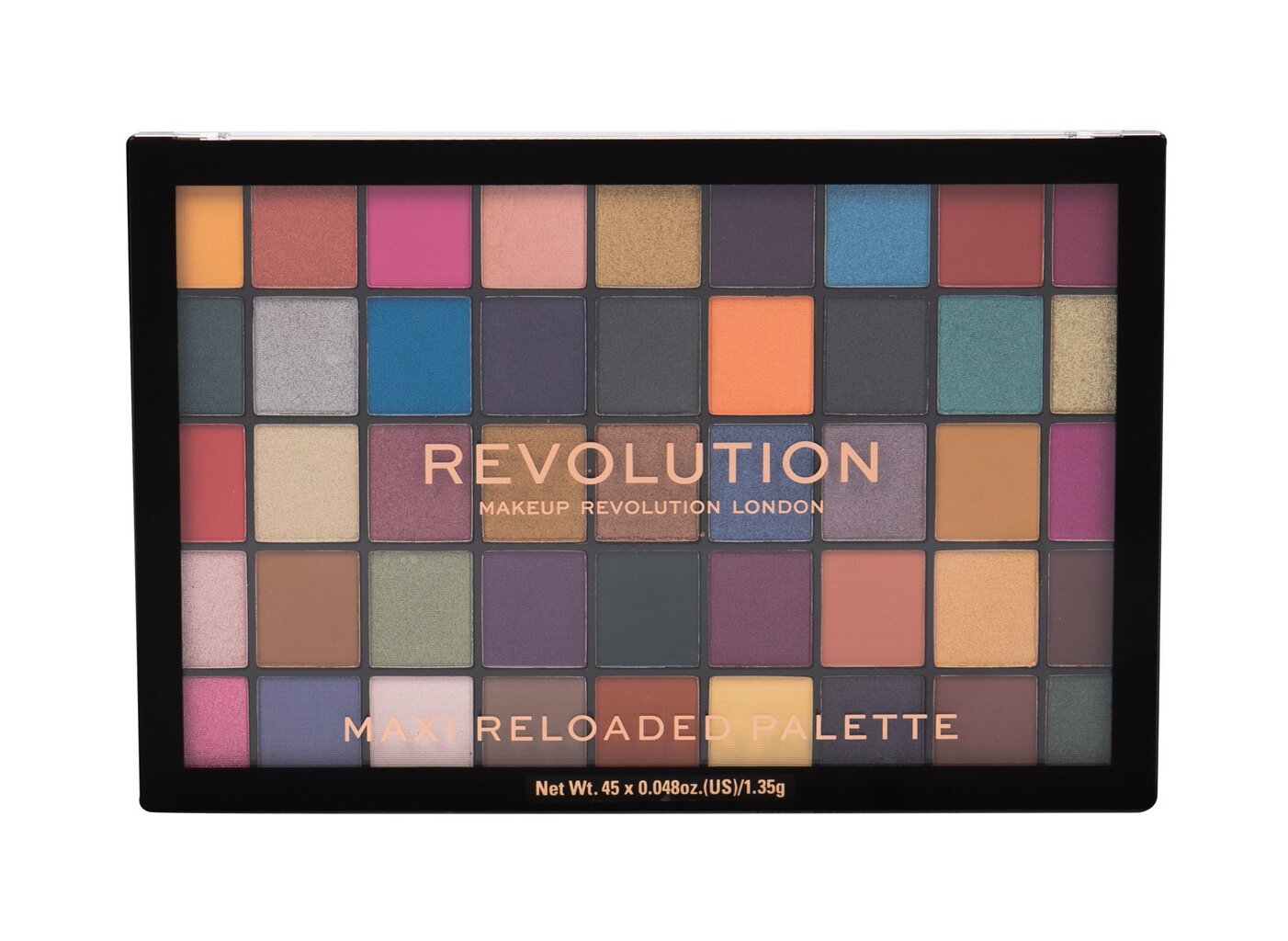 Akių šešėlių paletė Makeup Revolution London Maxi Reloaded Palette Dream Big 60,75 g kaina ir informacija | Akių šešėliai, pieštukai, blakstienų tušai, serumai | pigu.lt