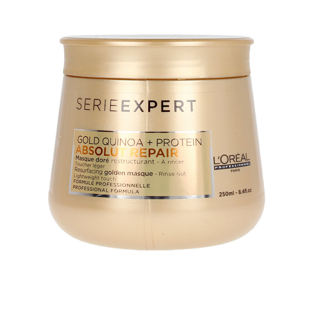 Regeneruojamoji plaukų kaukė L'Oreal Professionnel Serie Expert Absolut  Repair Gold Quinoa + Protein 250 ml kaina | pigu.lt
