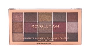 Палитра теней для век Makeup Revolution 30 г, Foil Frenzy Fusion цена и информация | Тушь, средства для роста ресниц, тени для век, карандаши для глаз | pigu.lt