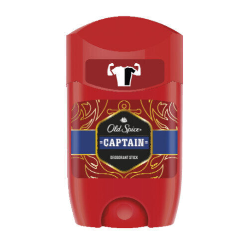Pieštukinis dezodorantas vyrams Old Spice Captain Deodorant Stick, 50ml kaina ir informacija | Dezodorantai | pigu.lt