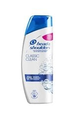 Šampūnas Head & Shoulders Shampoo Classic Clean, 400ml kaina ir informacija | Šampūnai | pigu.lt