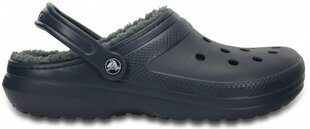 Мужские тапочки Crocs™ Pantofle Classic Lined Clog 203591 459, черные цена и информация | Мужские шлепанцы, босоножки | pigu.lt