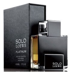 Tualetinis vanduo Loewe Solo Platinum EDT, 100 ml kaina ir informacija | Loewe Kvepalai, kosmetika | pigu.lt