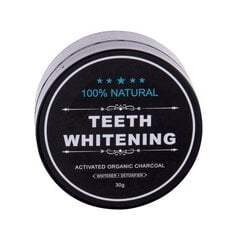 Dantų balinimo milteliai Cyndicate Charcoal Teeth Whitening Powder, 30g kaina ir informacija | Dantų šepetėliai, pastos | pigu.lt