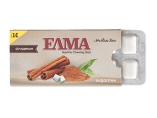 Жевательная резинка ELMA CINNAMON Sugar Free — Мастика и корица, 13 г цена и информация | Функциональные продукты питания (суперфуд) | pigu.lt