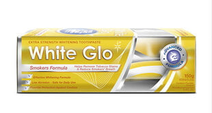 Dantų pasta "Glo White" Smokers Formula, 150g. kaina ir informacija | Dantų šepetėliai, pastos | pigu.lt