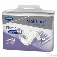 Подгузники для взрослых MoliCare Premium Elastic 8M, 26 шт. цена и информация | Подгузники, прокладки, одноразовые пеленки для взрослых | pigu.lt