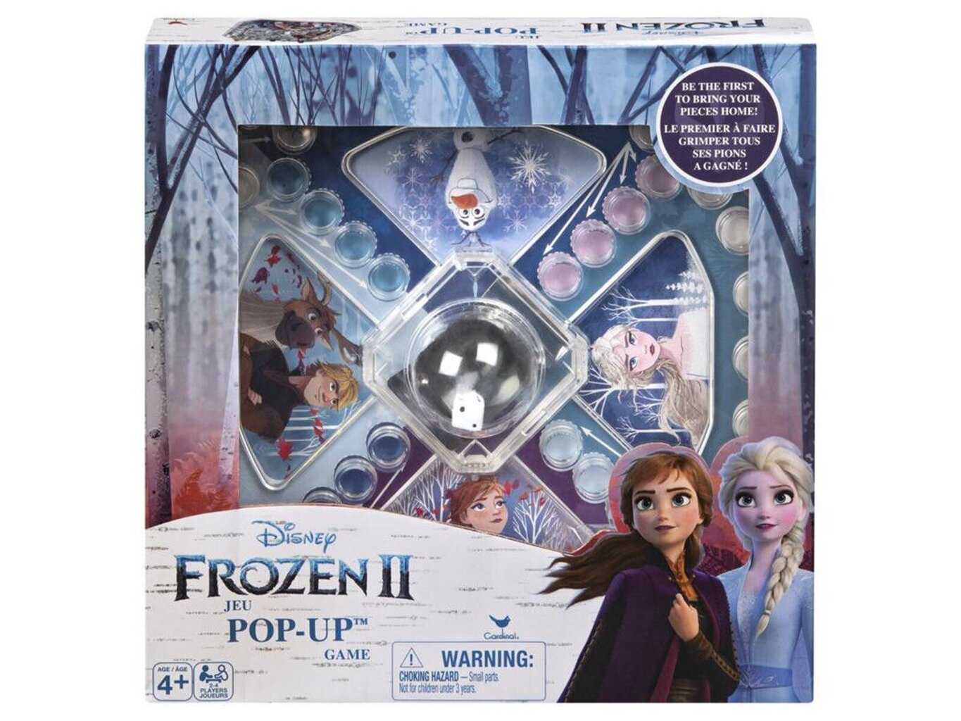 Настольная игра CARDINAL GAMES Frozen 2, Poper Junior, Domino, 2 pusle,  6053006 цена | pigu.lt