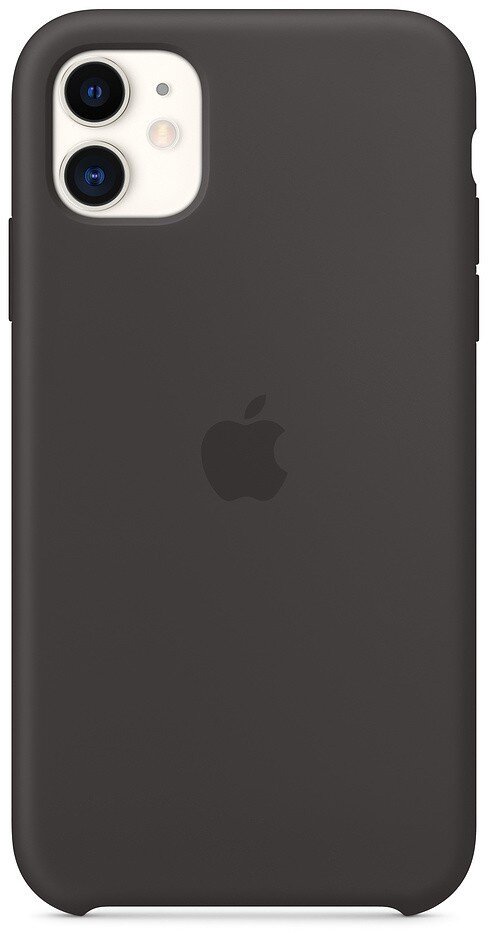 Apple dėklas skirtas iPhone 11, Juodas kaina ir informacija | Telefono dėklai | pigu.lt