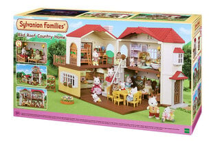 Городской дом с красной крышей Sylvanian Families цена и информация | Игрушки для девочек | pigu.lt