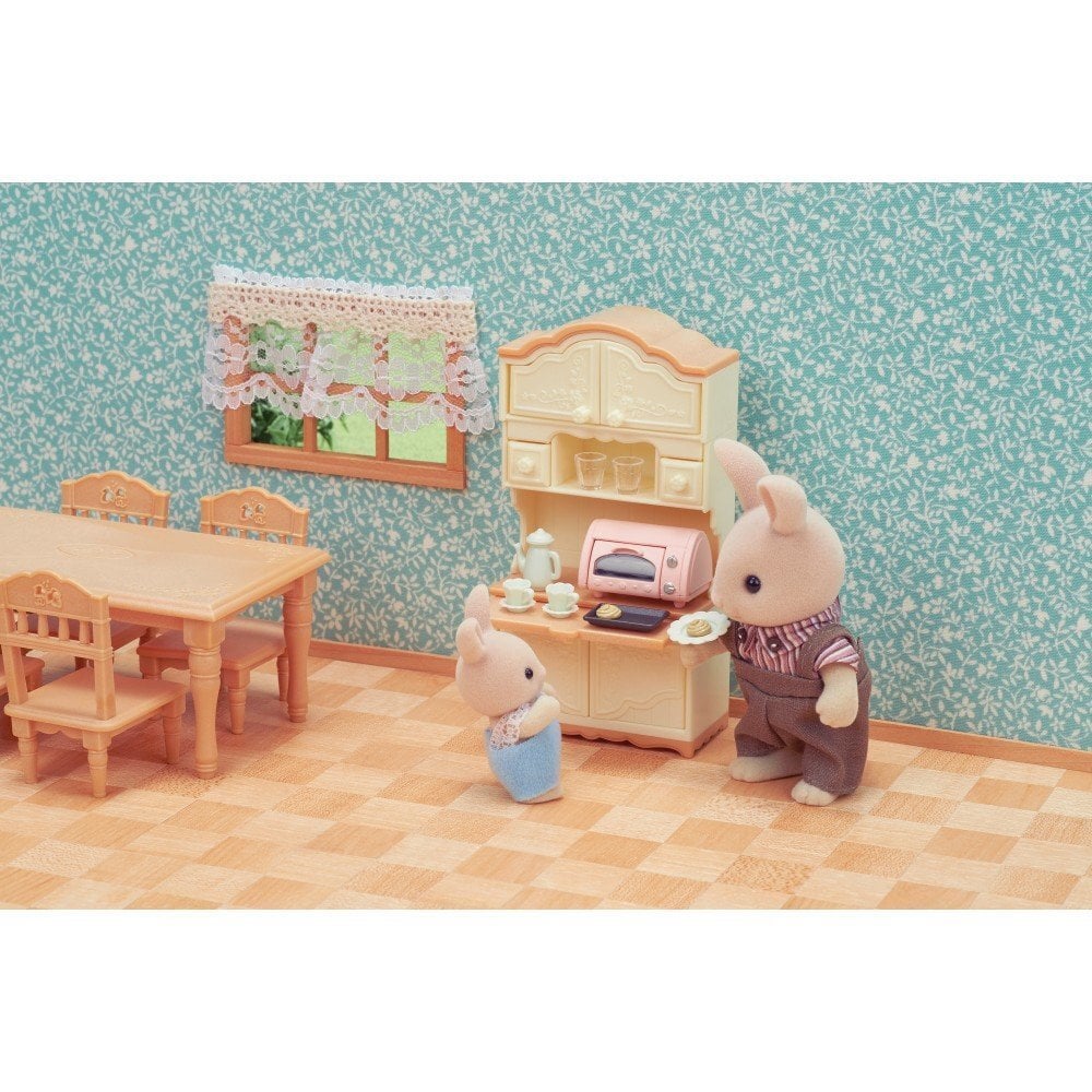 Valgomojo baldai Sylvanian Families kaina ir informacija | Žaislai mergaitėms | pigu.lt