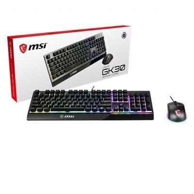 MSI Vigor Gk30 Combo kaina ir informacija | Klaviatūros | pigu.lt