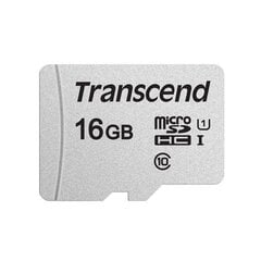 Transcend SD300S, 16 ГБ цена и информация | Карты памяти для телефонов | pigu.lt