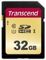 Transcend TS32GSDC500S MicroSDHC 32GB kaina ir informacija | Atminties kortelės telefonams | pigu.lt
