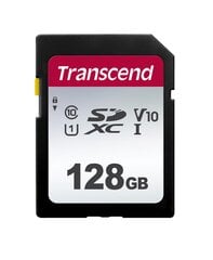 Transcend SDXC, 128GB kaina ir informacija | Atminties kortelės fotoaparatams, kameroms | pigu.lt