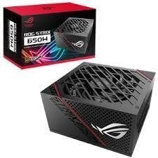 Asus ROG STRIX 650G (90YE00A1-B0NA00) kaina ir informacija | Maitinimo šaltiniai (PSU) | pigu.lt