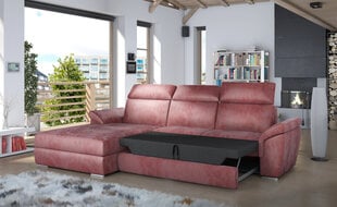 Мягкий угловой диван Trevisco, цвета песка цена и информация | Угловые диваны | pigu.lt