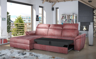 Мягкий угловой диван Trevisco, зеленый цена и информация | Угловые диваны | pigu.lt