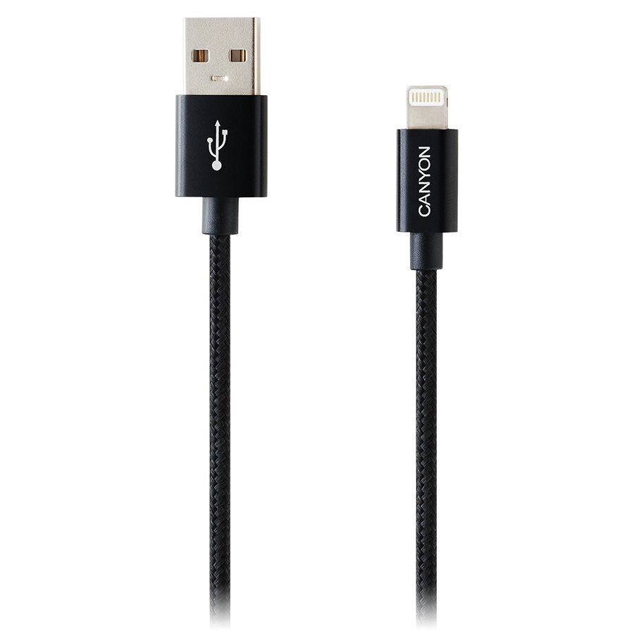 Laidas Canyon USB Apple, 1m kaina ir informacija | Kabeliai ir laidai | pigu.lt