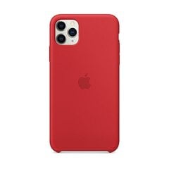 Apple iPhone 11 Pro Max Silicone Cover (PRODUCT)RED kaina ir informacija | Telefono dėklai | pigu.lt