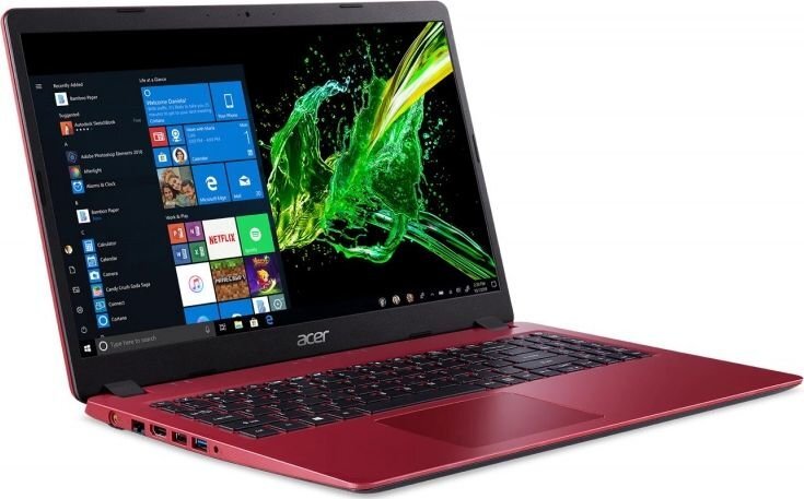 Acer Aspire 3 (NX.HFXEP.001) 8 GB RAM/ 256 GB M.2 PCIe/ Windows 10 Home kaina ir informacija | Nešiojami kompiuteriai | pigu.lt