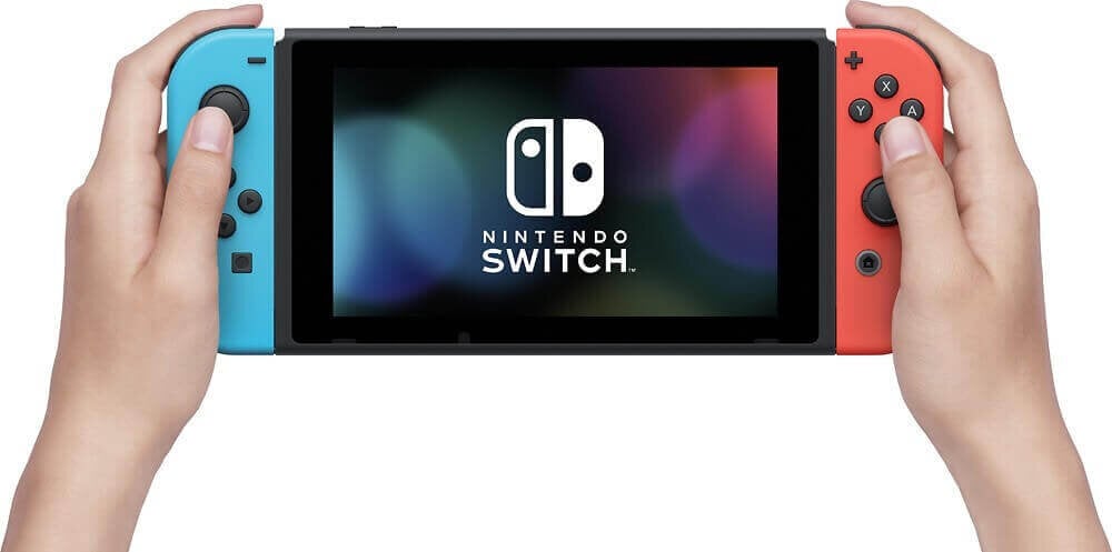 Nintendo Switch V2, 32GB, Mėlyna/Raudona (2019) цена и информация | Žaidimų konsolės | pigu.lt