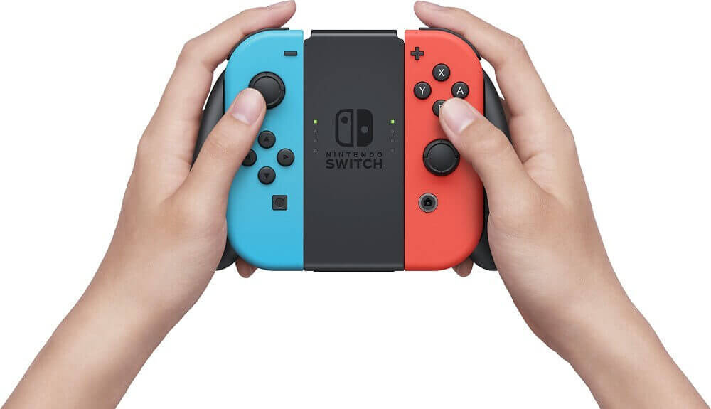 Nintendo Switch V2, 32GB, Mėlyna/Raudona (2019) kaina ir informacija | Žaidimų konsolės | pigu.lt