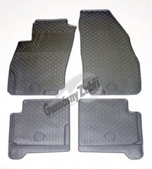 Kilimėliai FIAT Punto Evo 2009-2012 4 pcs. /214774 kaina ir informacija | Modeliniai guminiai kilimėliai | pigu.lt