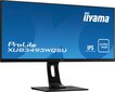 IIyama PLXUB3493WQSU-B1 цена и информация | Monitoriai | pigu.lt