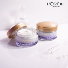 Drėkinantis odos putlumą atkuriantis dieninis kremas su hialurono rūgštimi L'Oreal Paris Hyaluron Specialist SPF20, 50 ml kaina ir informacija | L'Oréal Paris Kvepalai, kosmetika | pigu.lt