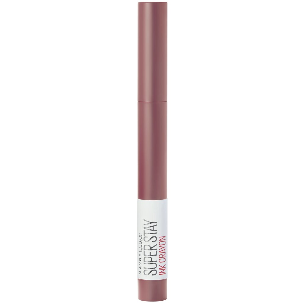 Ilgai išliekantys matiniai lūpų dažai Maybelline New York Super Stay Ink Crayon 2 g, 15 Lead the Way kaina ir informacija | Lūpų dažai, blizgiai, balzamai, vazelinai | pigu.lt