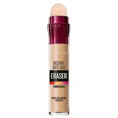 Maybelline Консилер Instant Anti-Age Eraser 4 Honey цена и информация | Пудры, базы под макияж | pigu.lt