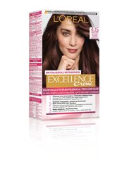 Стойкая краска L'Oréal Paris Excellence CRÈME 4.15 цена и информация | Краска для волос | pigu.lt