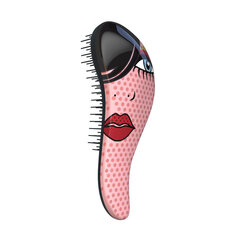 Щетка Dtangler Red Lip цена и информация | Расчески, щетки для волос, ножницы | pigu.lt