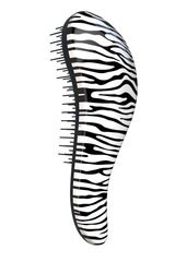 Щетка Dtangler Zebra white цена и информация | Расчески, щетки для волос, ножницы | pigu.lt