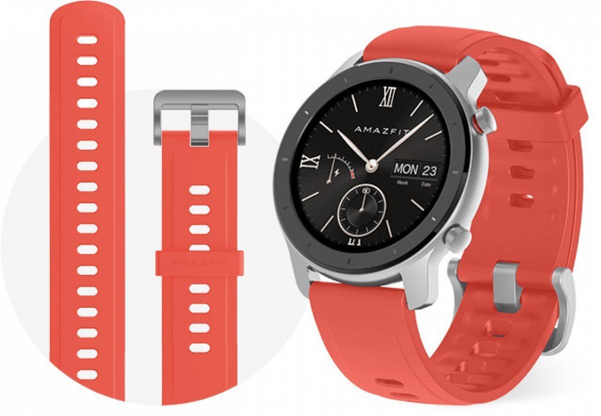 Amazfit GTR Coral Red цена и информация | Išmanieji laikrodžiai (smartwatch) | pigu.lt