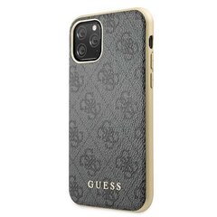 Telefono dėklas Guess GUHCN58G4GG iPhone 11 Pro grey hard case 4G Collection цена и информация | Чехлы для телефонов | pigu.lt