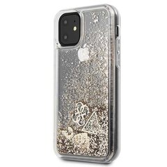 Dėklas Guess GUHCN61GLHFLGO skirtas iPhone 11, auksinė kaina ir informacija | Telefono dėklai | pigu.lt