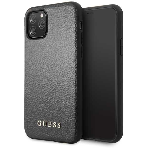 Telefono dėklas Guess GUHCN65IGLBK Apple iPhone 11 Pro Max Black kaina ir informacija | Telefono dėklai | pigu.lt