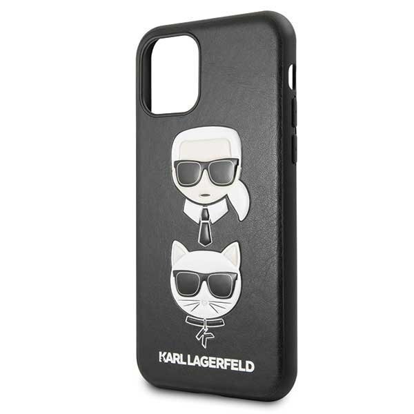 Karl Lagerfeld KLHCN61KICKC, skirtas iPhone 11, juodas kaina ir informacija | Telefono dėklai | pigu.lt